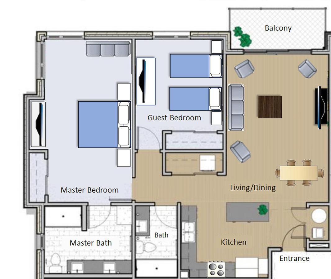 Downtown Asheville Condo Luaran gambar